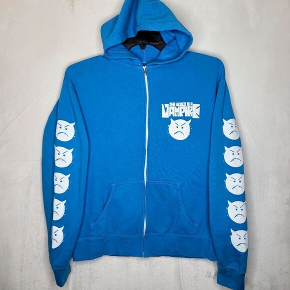The Smashing Pumpkins The World is a Vampire 2023 Tour Hoodie Size Medium - Picture 1 of 8